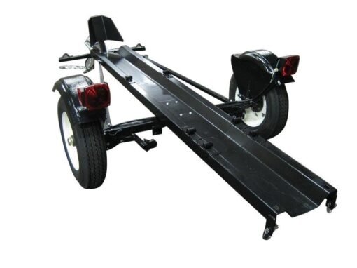 Versatile ACE Single Rail Folding Motorcycle Trailer for Easy Transport