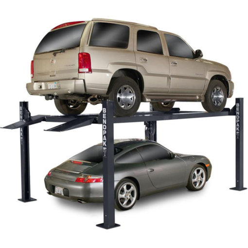 BendPak HD-7W Heavy-Duty Vehicle Lift - 7,000 lbs Capacity, ALI Certified, Extra-Wide & Extra-Tall Runways for Enhanced Accessibility!