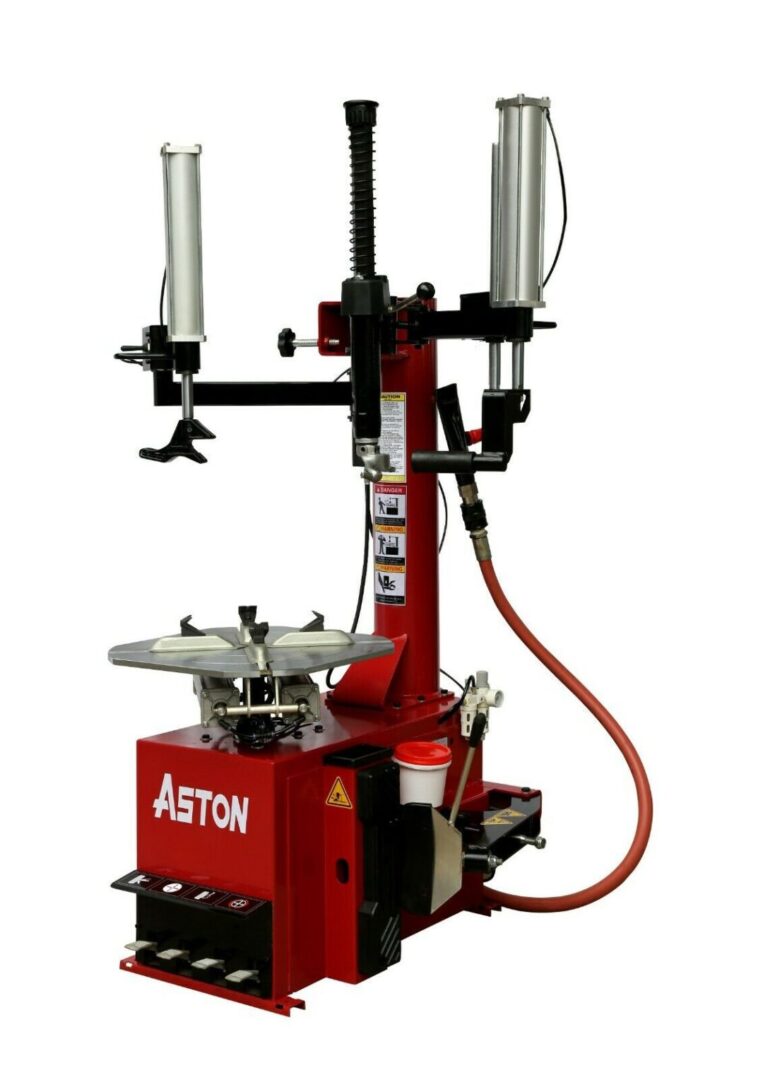 Aston 2.0hp Tire Changer and Wheel Balancer Combo with Self-Calibrating Laser Rim - Perfect for 26" Wheels!