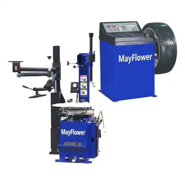 High-Power 1.5 HP Automatic Tire Changer & Wheel Balancer Combo - Model 960 680