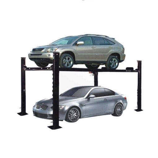 Elevate Your Garage: XK P407a 8000 LB Heavy-Duty 4-Post Portable Car Lift for Effortless Vehicle Storage and Maintenance!