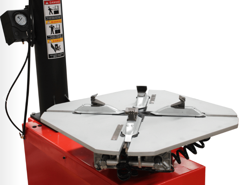 Effortless Automatic Tire Changer with 300mm Assist Arm and Rim Clamp - Model 980