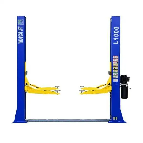 Heavy-Duty 10,000 LB Capacity L1000 2-Post Car Lift - Perfect for Auto and Truck Hoisting!