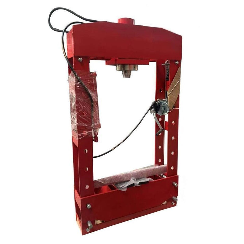 Agrotk Heavy-Duty 75 Ton Air Hydraulic Shop Press - Sturdy H Frame Design for Maximum Strength