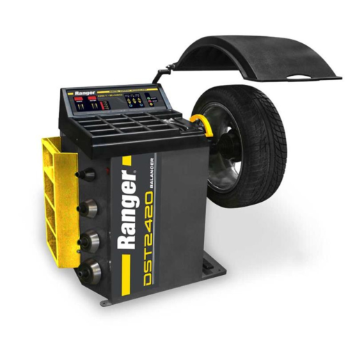 Ranger DST-2420 Wheel Balancer - 36mm Shaft & 30" Wheel Capacity - Striking Yellow & Gray Design