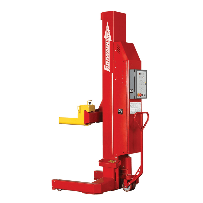 Heavy-Duty Mobile Column Lift Set with 18,000 lb Capacity for Superior Performance