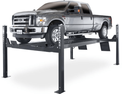 HDS-14X Heavy-Duty 14,000-lb. Capacity Extended Four-Post Lift - Limo Style Elegance