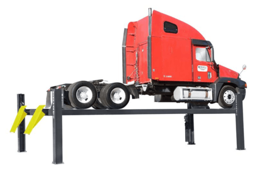 Elevate Your Garage with the HDS-27X 27,000 lb. Capacity Extended Four-Post Lift!