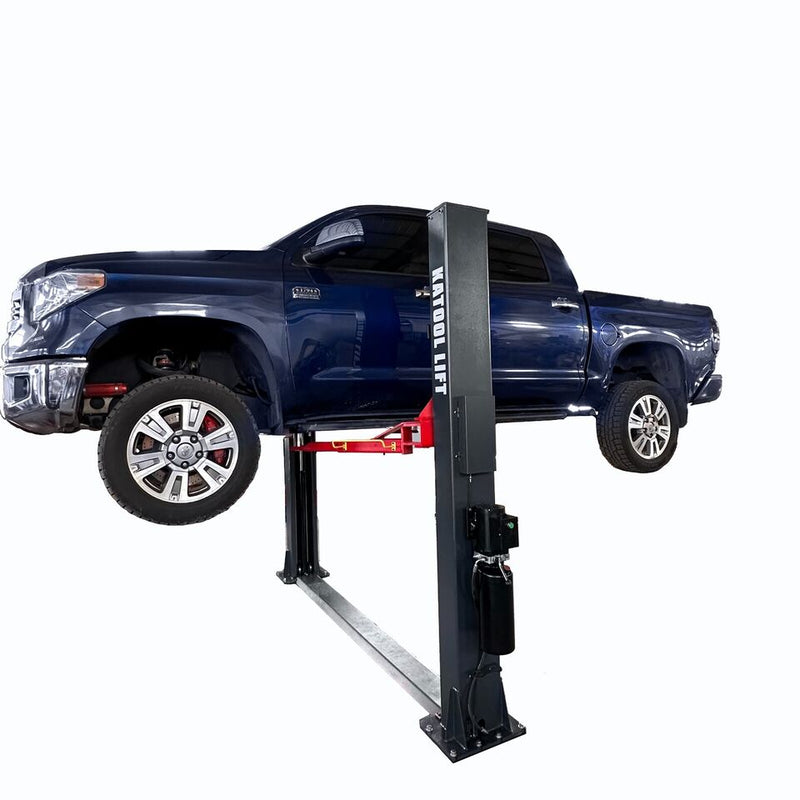 Katool 12,000 lbs Heavy-Duty Two-Post Car Lift with Single Lock Release – Ideal for Auto Maintenance and Repairs