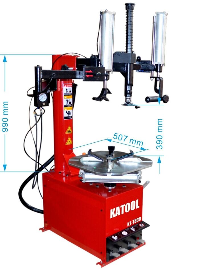 Ultimate Katool Tire Changer & Wheel Balancer Combo - Powerful 2.0 Motor for 26" Rims