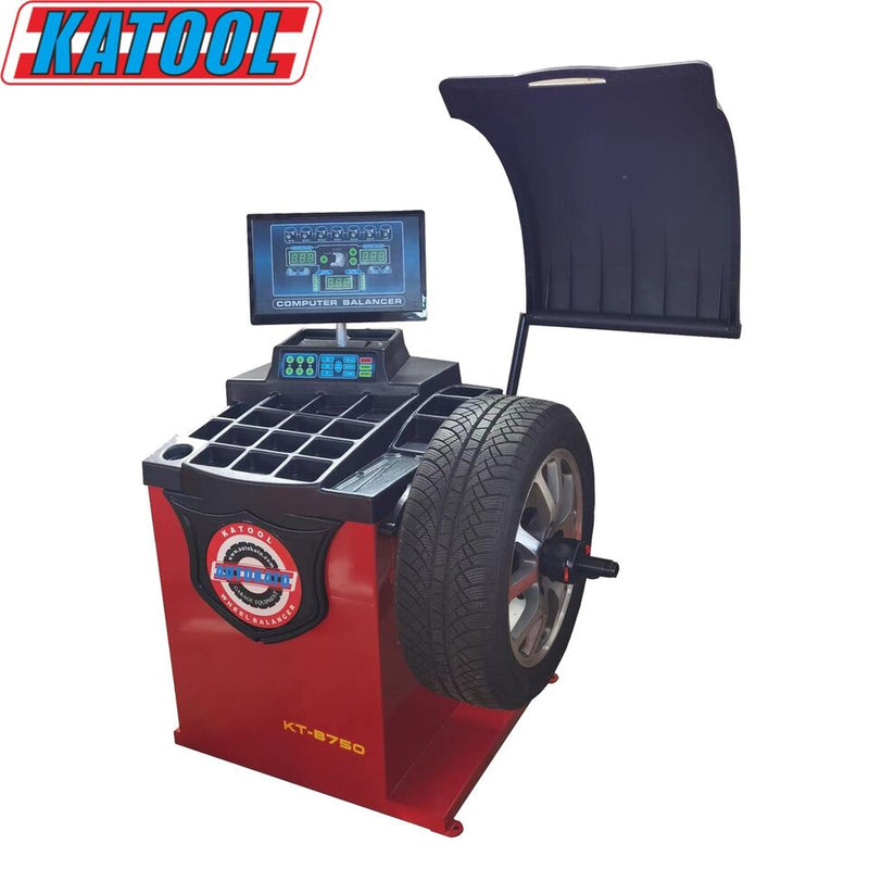 Ultimate Katool Tire Changer & Wheel Balancer Combo - Powerful 2.0 Motor for 26" Rims