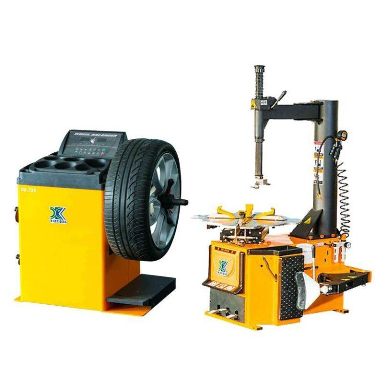 Ultimate 1.5 HP Tire Changer and Wheel Balancer Combo with Rim Clamp for 14"-28" Wheels