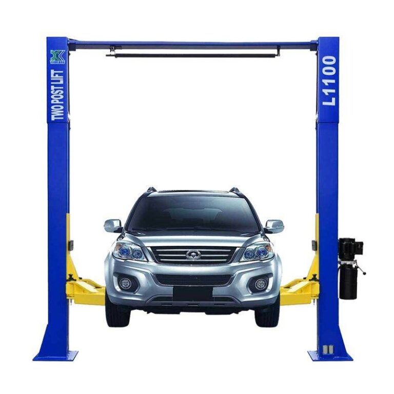 Heavy-Duty 10,000 lbs Car Lift L1100 - Versatile 2 Post Overhead Auto & Truck Hoist - Dual Voltage 220V/110V