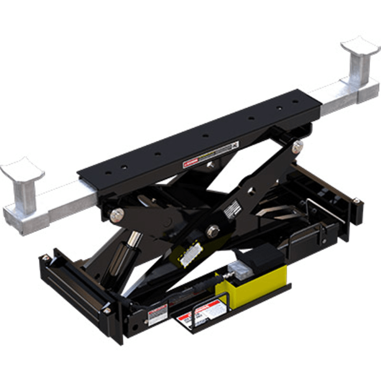 Powerful 15,000-lb Capacity Rolling Bridge Jack for Effortless Vehicle Maintenance