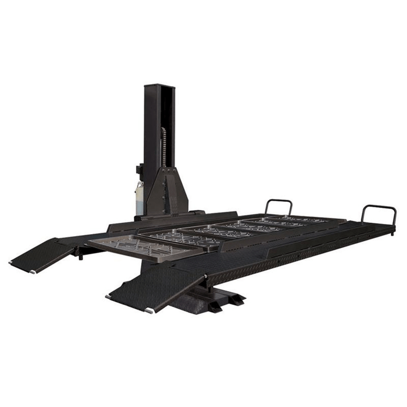 Tuxedo SP-6K-SS Heavy-Duty 6,000 lb Single Post Storage Lift for Ultimate Vehicle Convenience