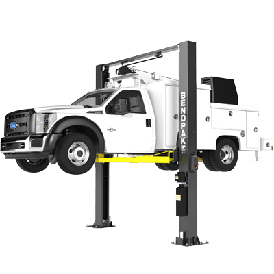 XPR-12CL-LTA Heavy-Duty 12,000 lb. 2-Post Lift with Clearfloor Design and Extended 72" Telescoping Arms