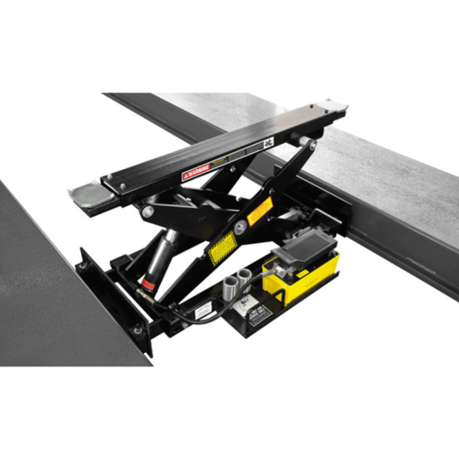 Heavy-Duty 14,000 lb Capacity Four-Post Lift - 82" Tall Rise for Maximum Accessibility