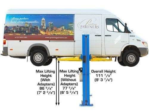 Atlas BP10000X Heavy-Duty 10,000 lbs Baseplate Lift for Ultimate Performance