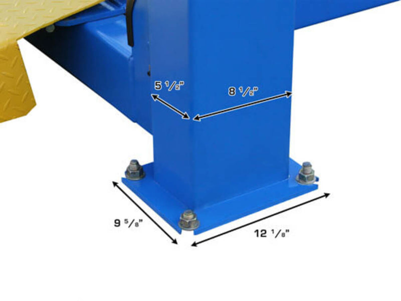 Atlas 414A Heavy-Duty 14,000 lb 4-Post Car Alignment Lift