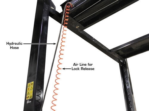 Atlas Garage PRO7000ST - 7,000 lbs Heavy-Duty Super Tall 4-Post Car Lift