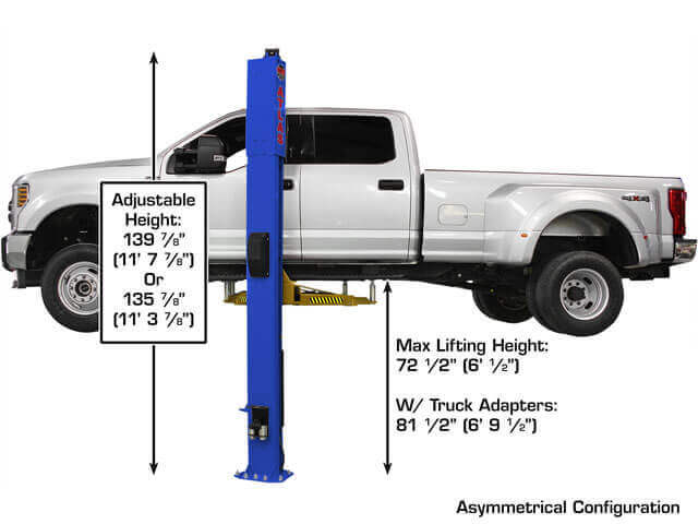 Elevate Your Garage Experience with the Atlas Platinum PVL10 ALI Certified 10,000 lbs 2-Post Overhead Lift!