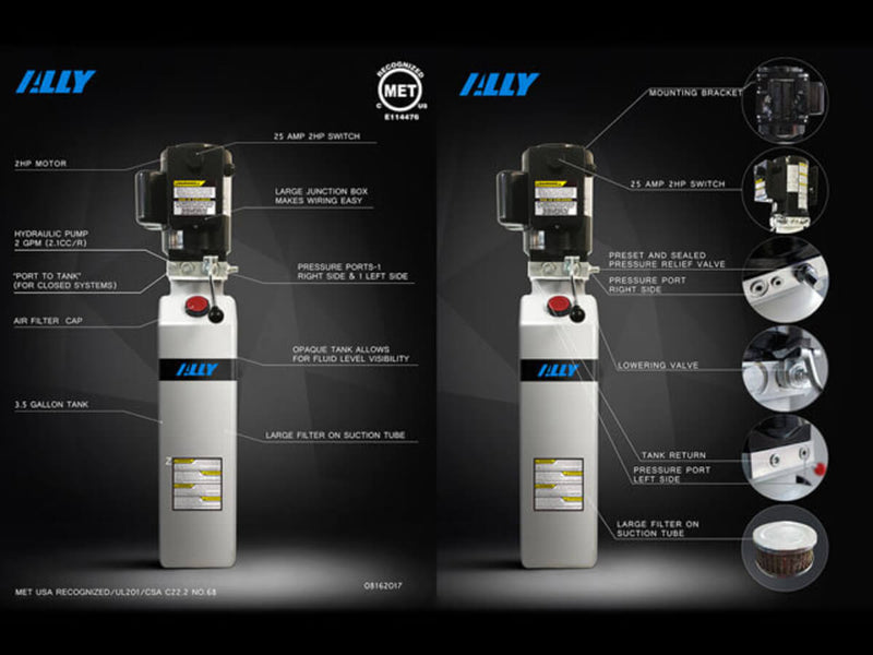 Atlas Platinum ALI Certified 14,000 lbs 4-Post Lift – Elevate Your Workspace with Confidence!