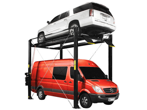 Atlas Garage PRO7000ST - 7,000 lbs Heavy-Duty Super Tall 4-Post Car Lift