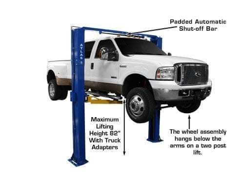 Atlas PV10PX Heavy-Duty 10,000 lbs Dual Post Overhead Lift