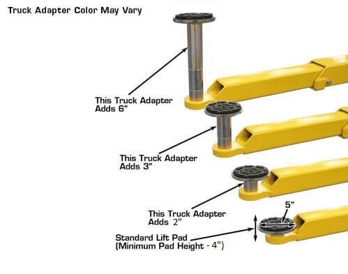 Atlas BP8000 8,000 lbs Heavy-Duty 2 Post Baseplate Car Lift