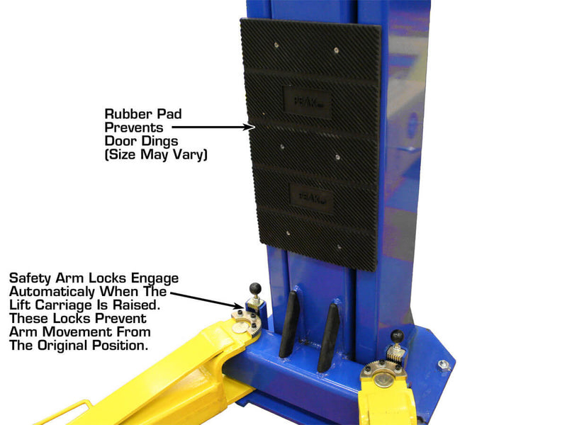 Atlas OHX10000X 10,000 lbs Premium Extra Tall 2 Post Overhead Lift - Elevate Your Service Experience