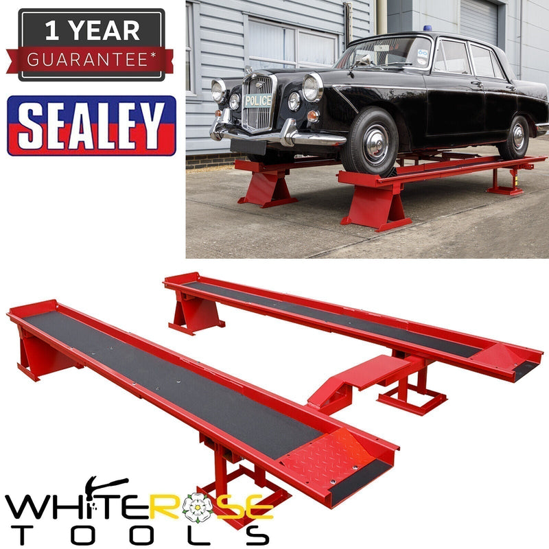 Heavy-Duty Sealey 3 Tonne Car Lift Ramp for Ultimate Garage Convenience