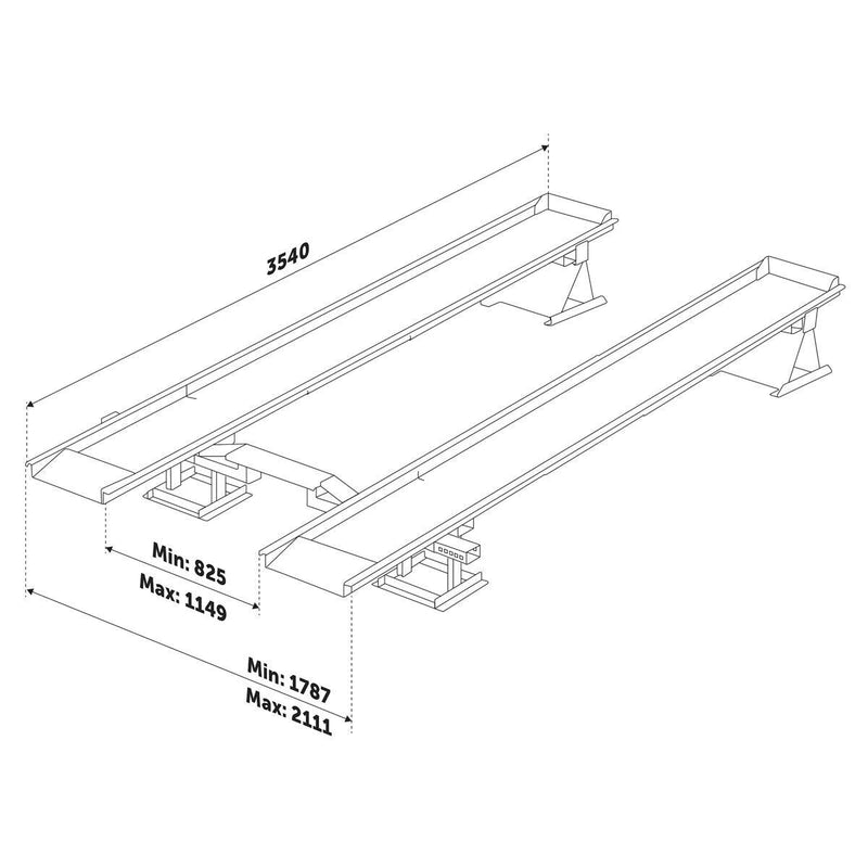 Heavy-Duty Sealey 3 Tonne Car Lift Ramp for Ultimate Garage Convenience