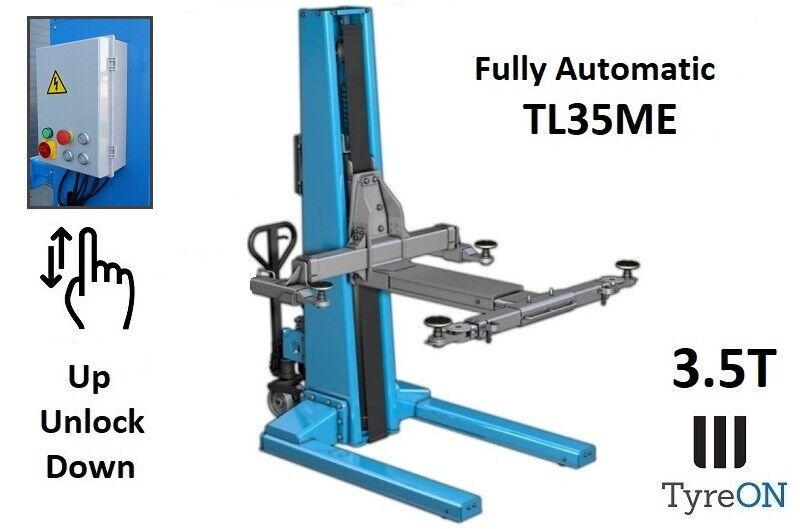 Ascenseur postal mobile TL35ME - Élégant et pratique, capacité de 3,5T, idéal pour un usage portable avec un stop à 35 cm!